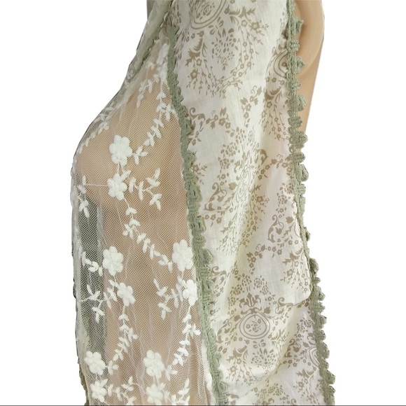 FLASH SALE ๐ค limited time
Lace / Embroidered Scarf / Wrap - Picture 3 of 9